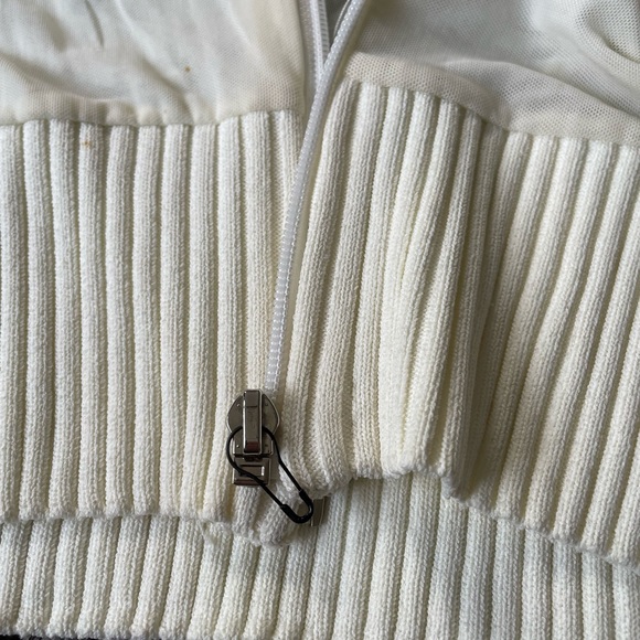 Zip-up Shear Sweater from Italy - Picture 3 of 7